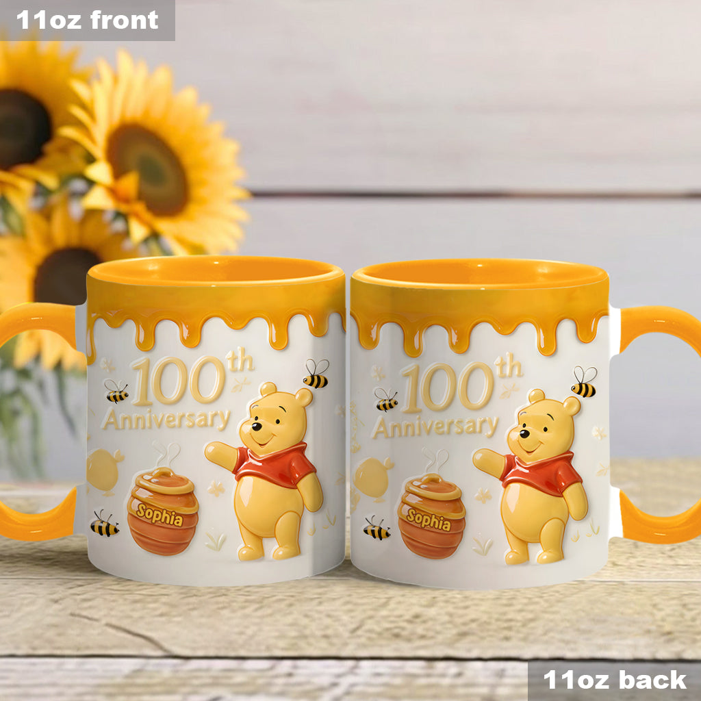 Honey Bear 100th Anniversary - Personalized Accent Mug