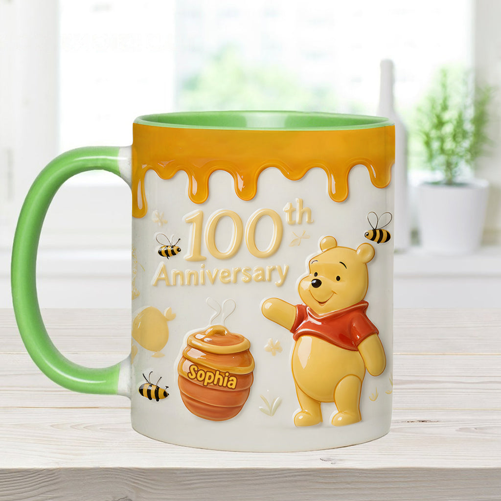 Honey Bear 100th Anniversary - Personalized Accent Mug