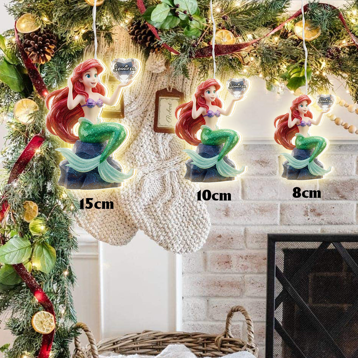 Magical Princess - Personalized Mouse LED Light Ornament