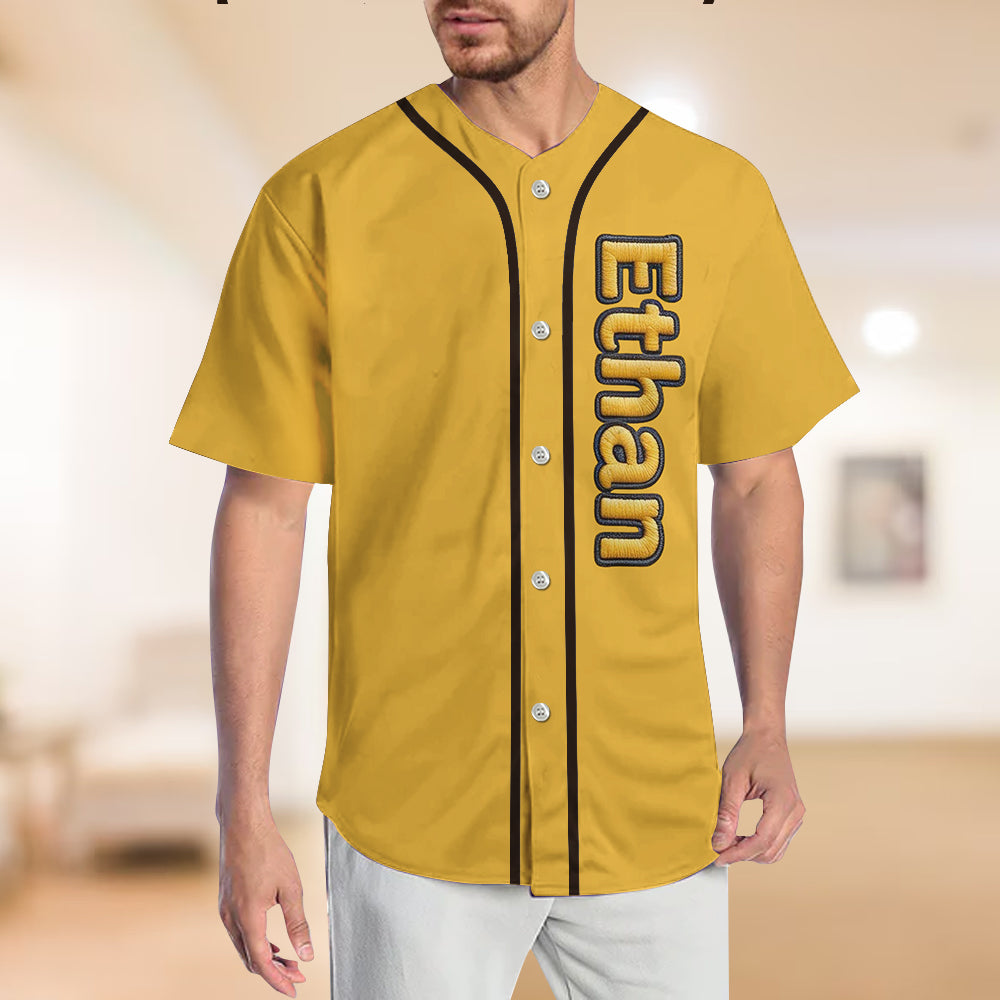 Back To School - Personalized Kid Baseball Jersey
