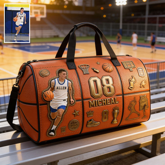 Basketball Player - Personalized Basketball Duffle Bag