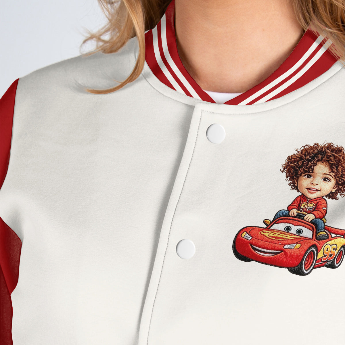 Strong Race - Personalized Racing Lover Varsity Jacket