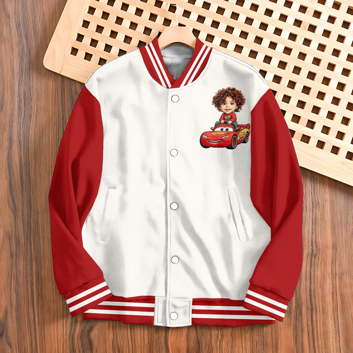 Strong Race - Personalized Racing Lover Varsity Jacket