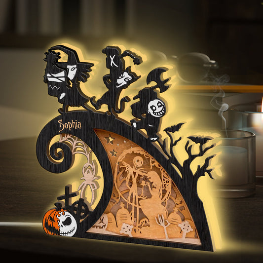 Nightmare - Personalized Nightmare Acrylic LED Night Light