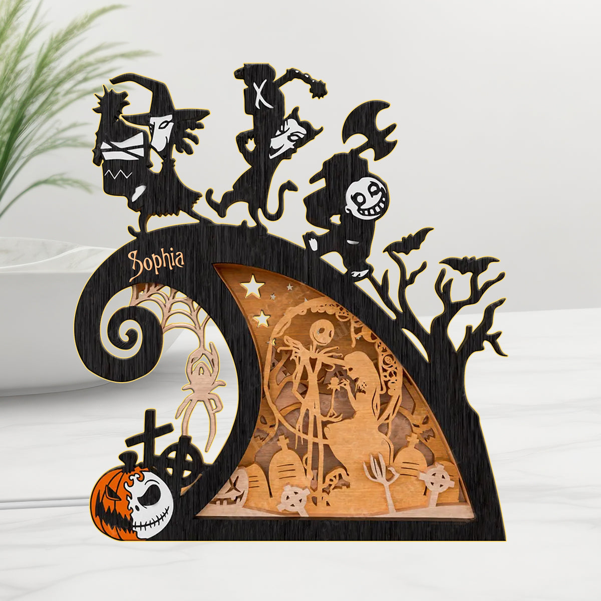 Nightmare - Personalized Nightmare Acrylic LED Night Light