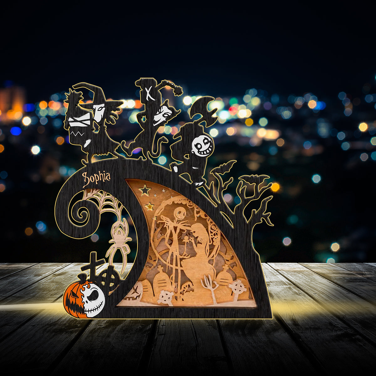 Nightmare - Personalized Nightmare Acrylic LED Night Light