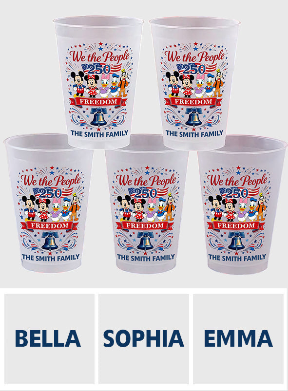 250th Anniversary - Personalized Mouse Frosted Cup