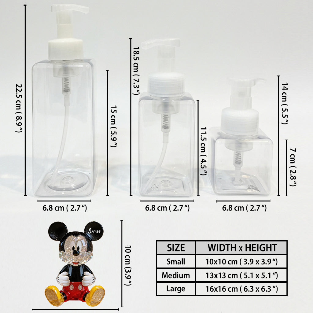 Cartoon Mouse - Personalized Mouse Soap Dispenser