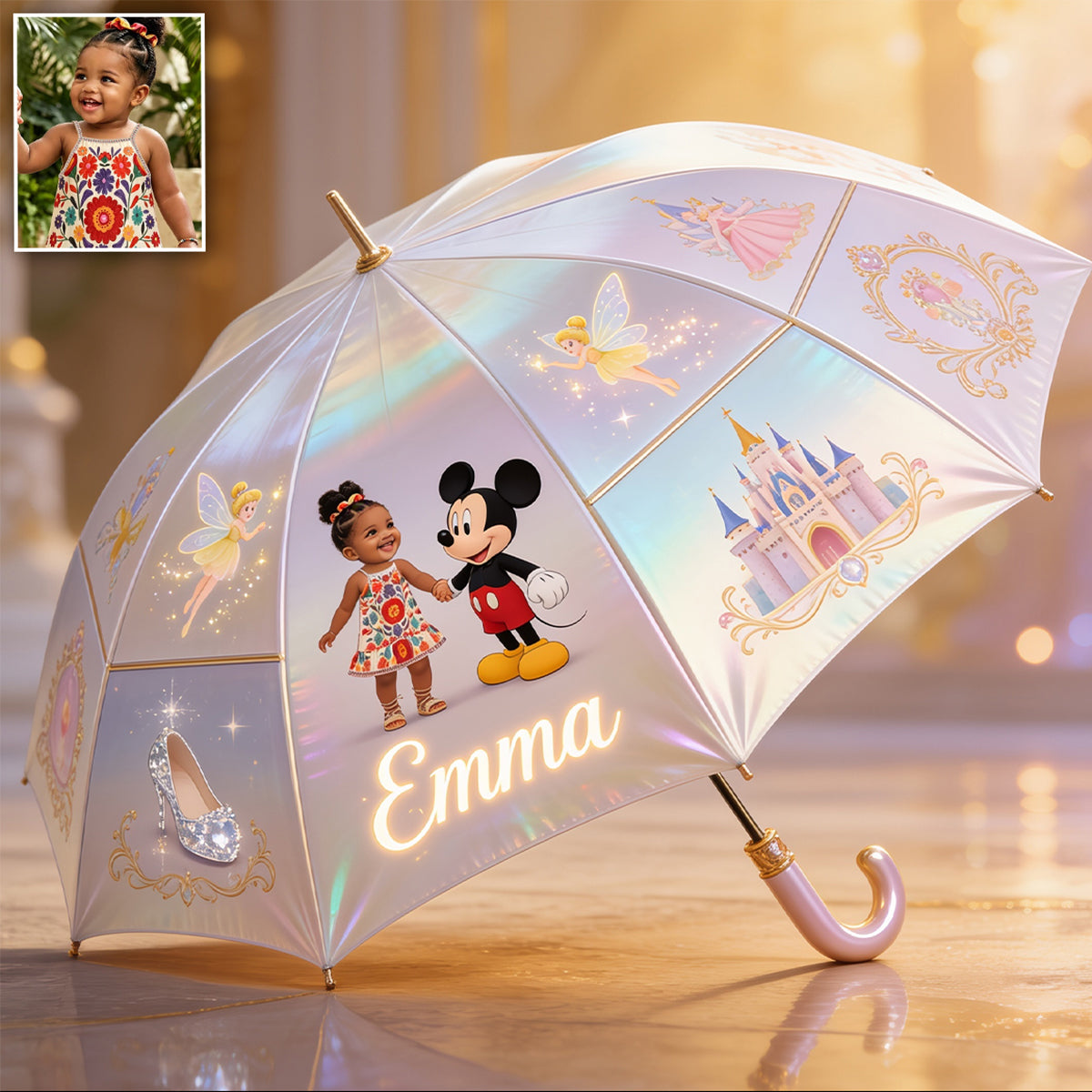 Magical Friend - Personalized Mouse Umbrella