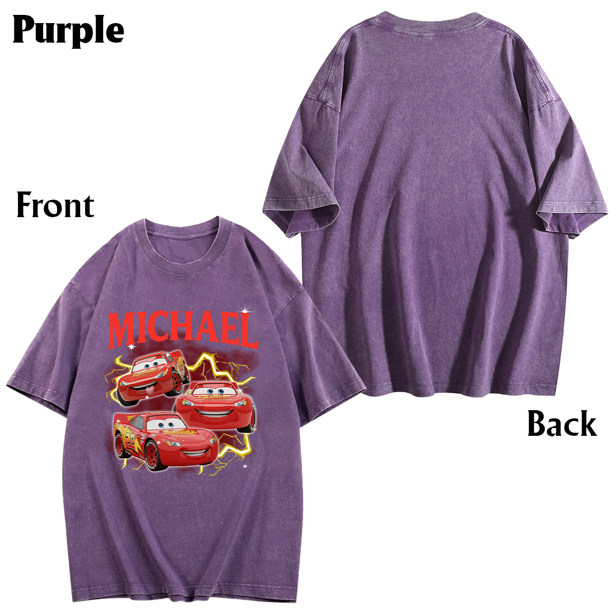On The Road - Personalized Cars Wash T-shirt
