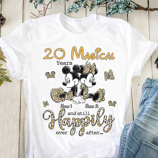 Magical Years - Personalized Couple Mouse T-shirt and Hoodie