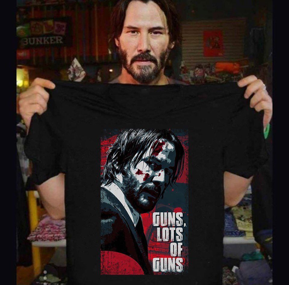 Lots Of Guns The Hitman T-shirt and Hoodie 0523