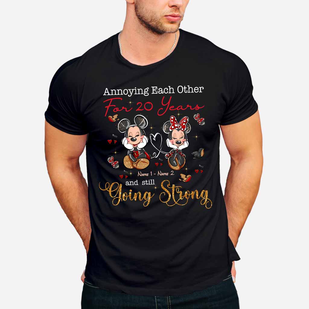 Annoying Each Other - Personalized Mouse T-shirt and Hoodie