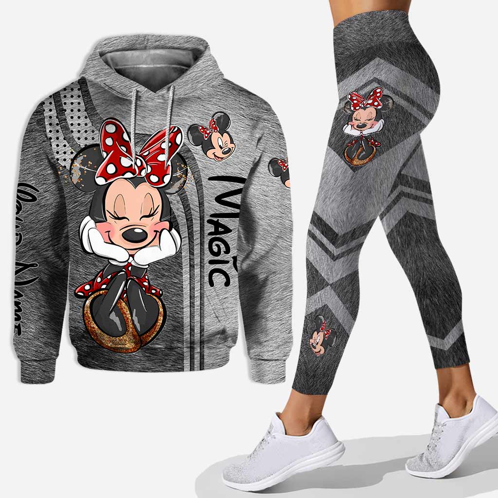Cute Mouse Ears - Personalized Hoodie and Leggings
