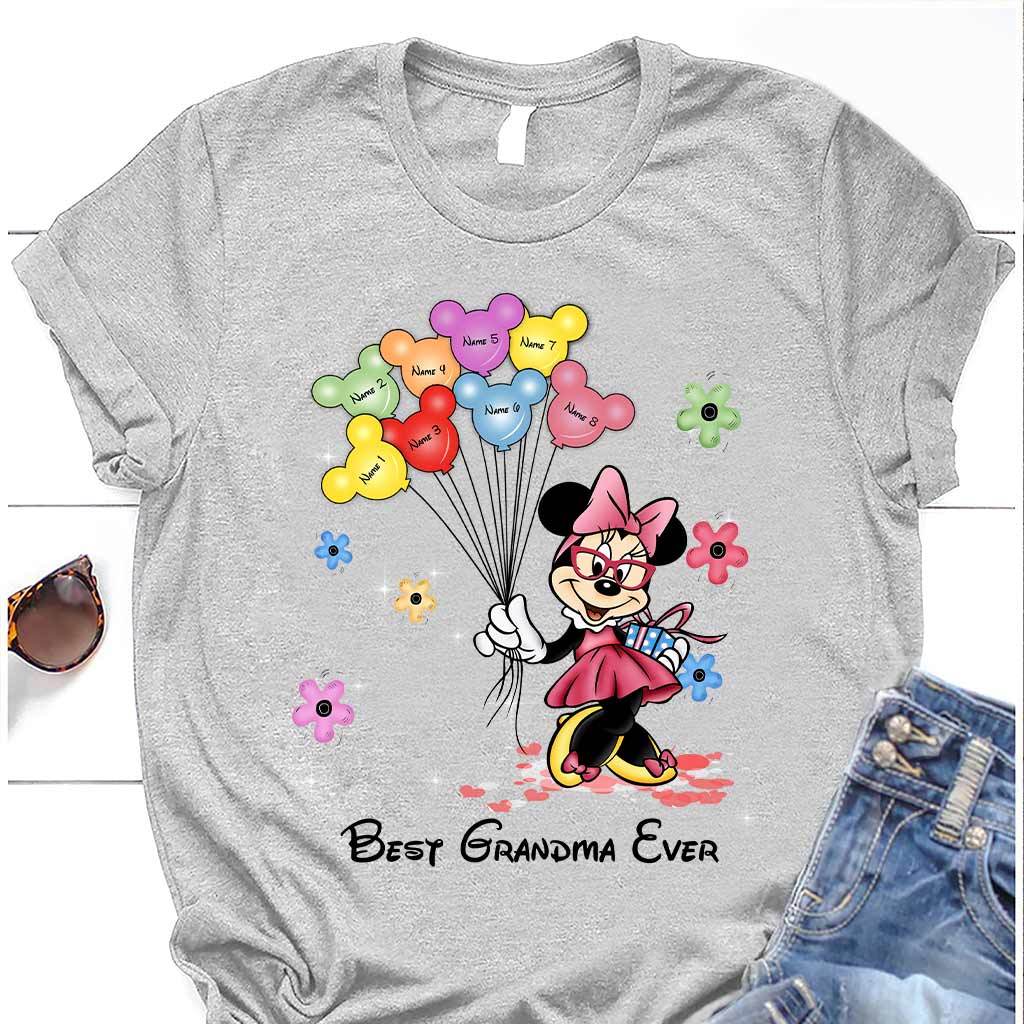 Magical Grandma - Personalized Mouse T-shirt and Hoodie