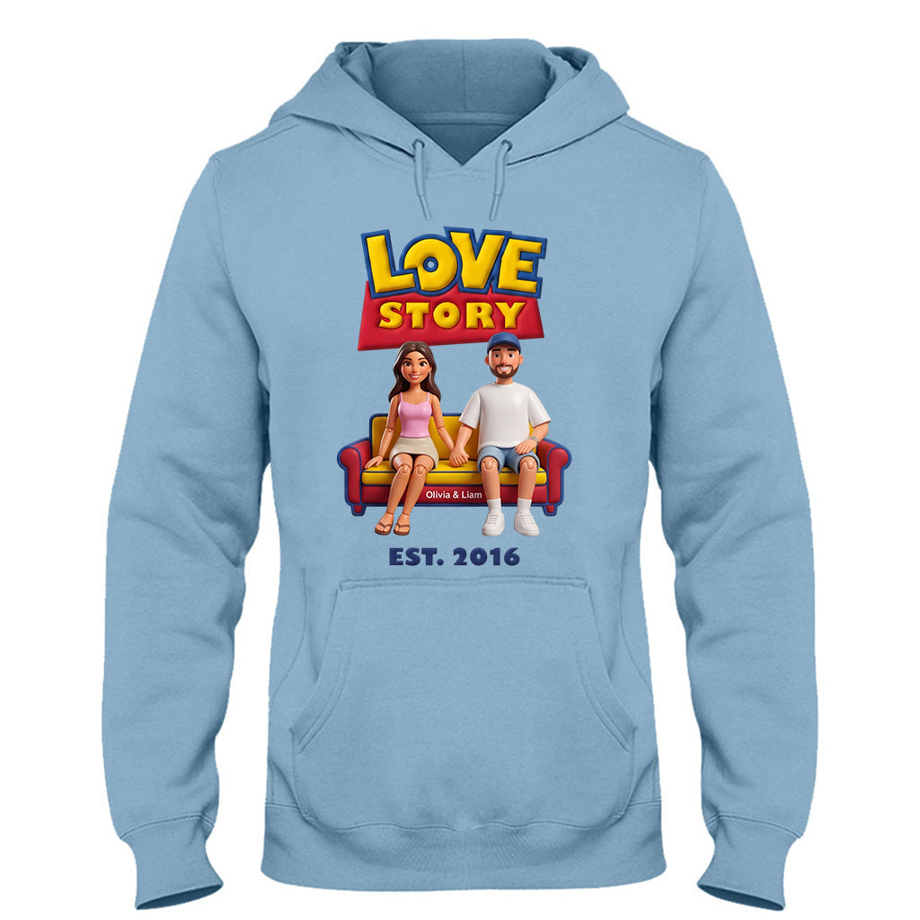 Our Love Story - Personalized Movie For Kids T-shirt And Hoodie