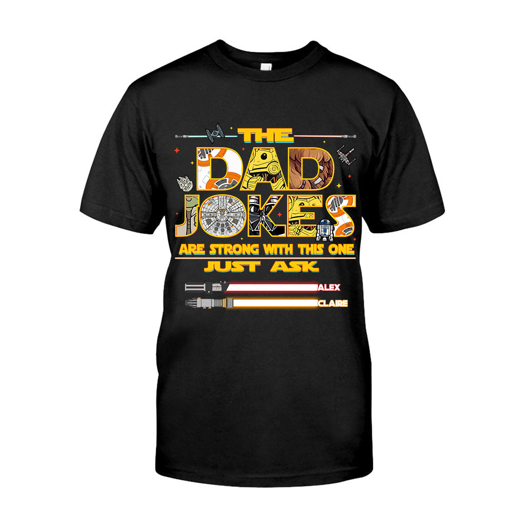 The Dad Jokes - Personalized The Force T-shirt And Hoodie