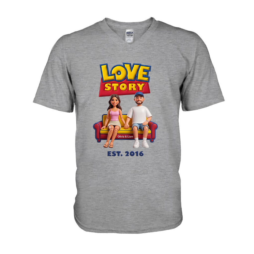 Our Love Story - Personalized Movie For Kids T-shirt And Hoodie
