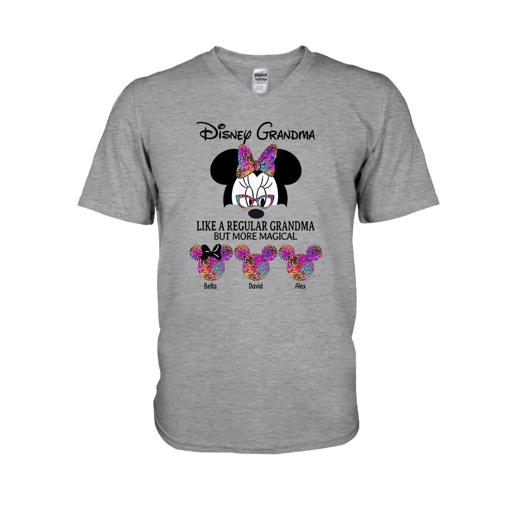 Magical Grandma Mom - Personalized Mouse T-shirt And Hoodie