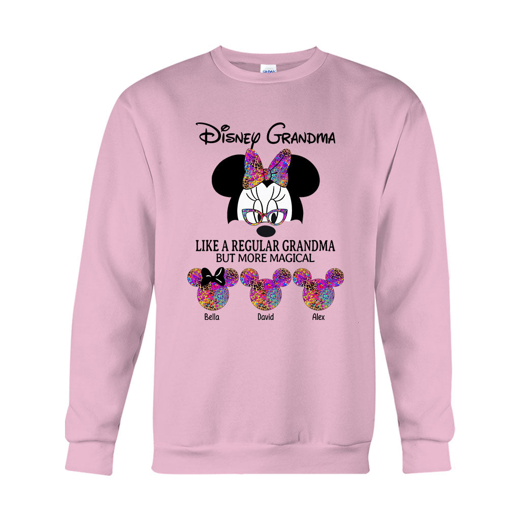 Magical Grandma Mom - Personalized Mouse T-shirt And Hoodie