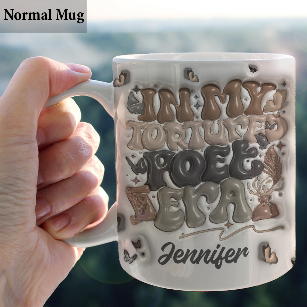 In My Tortured Poet Era - Personalized Tay-tay Lover Mug
