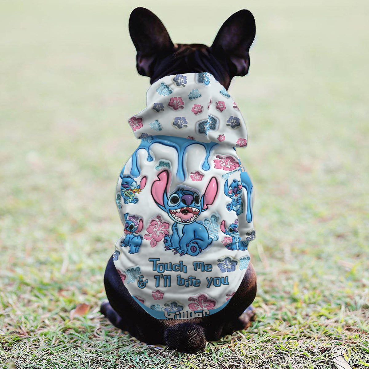 Ohana Means Family - Personalized Ohana Pet Hoodie