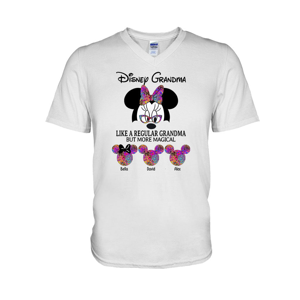 Magical Grandma Mom - Personalized Mouse T-shirt And Hoodie