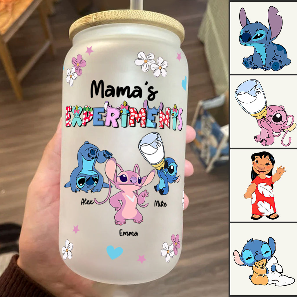 Mama's Experiments - Personalized Mother Can Glass
