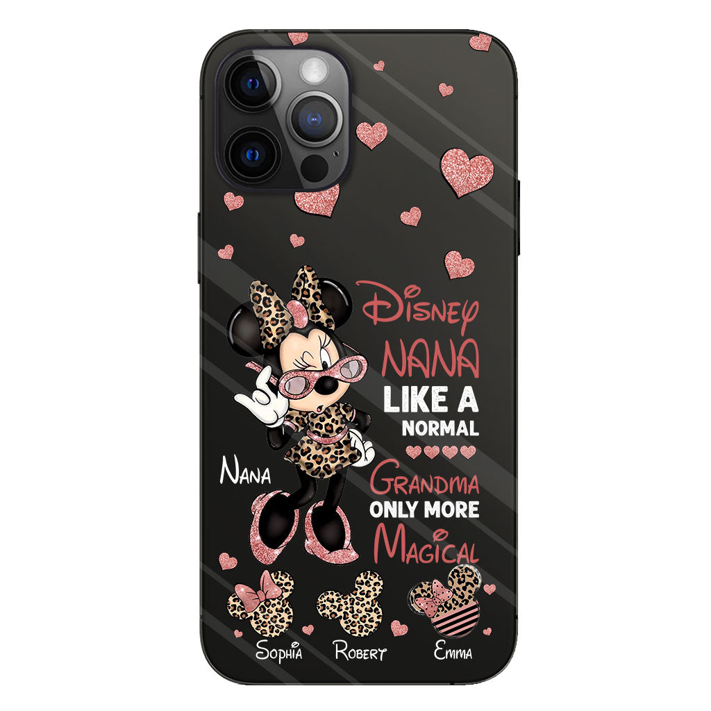 Like A Normal Grandma Only More Magical - Personalized Grandma Clear Phone Case