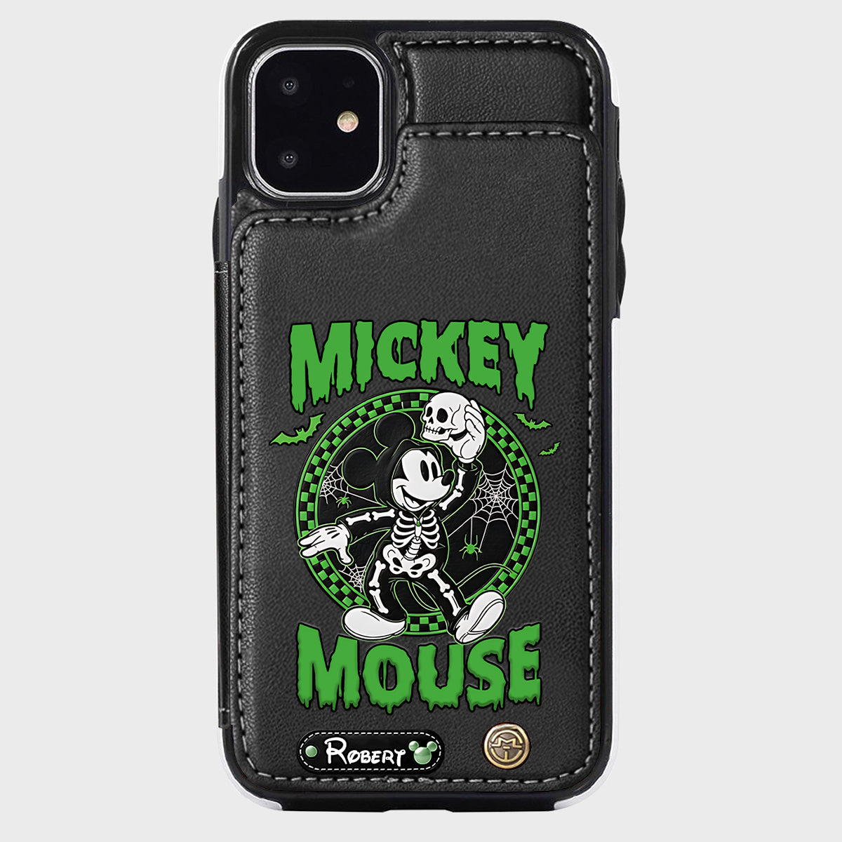 No So Scary Party - Personalized Mouse Wallet Phone Case
