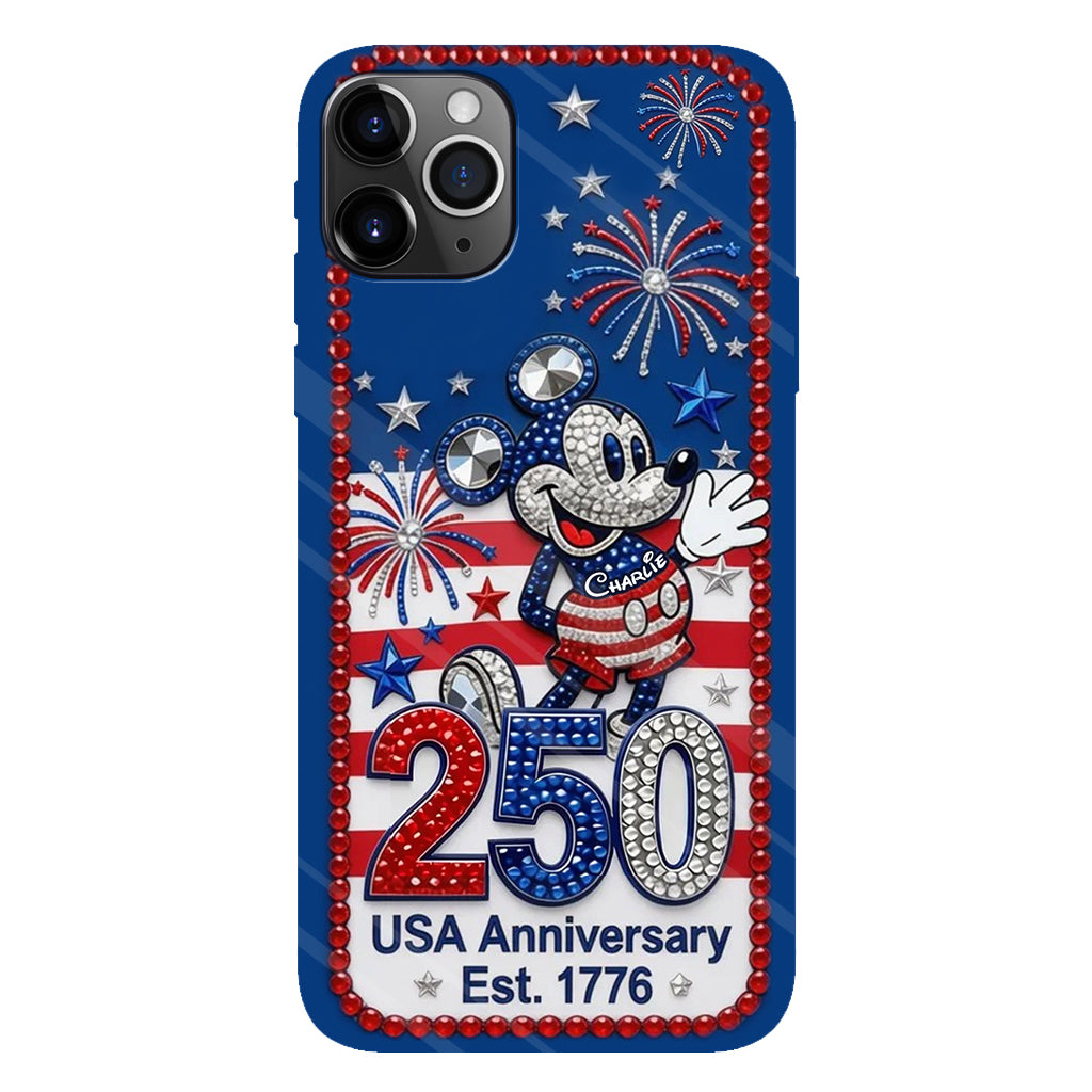 250 Anniversary - Personalized Mouse Full Print Phone Case