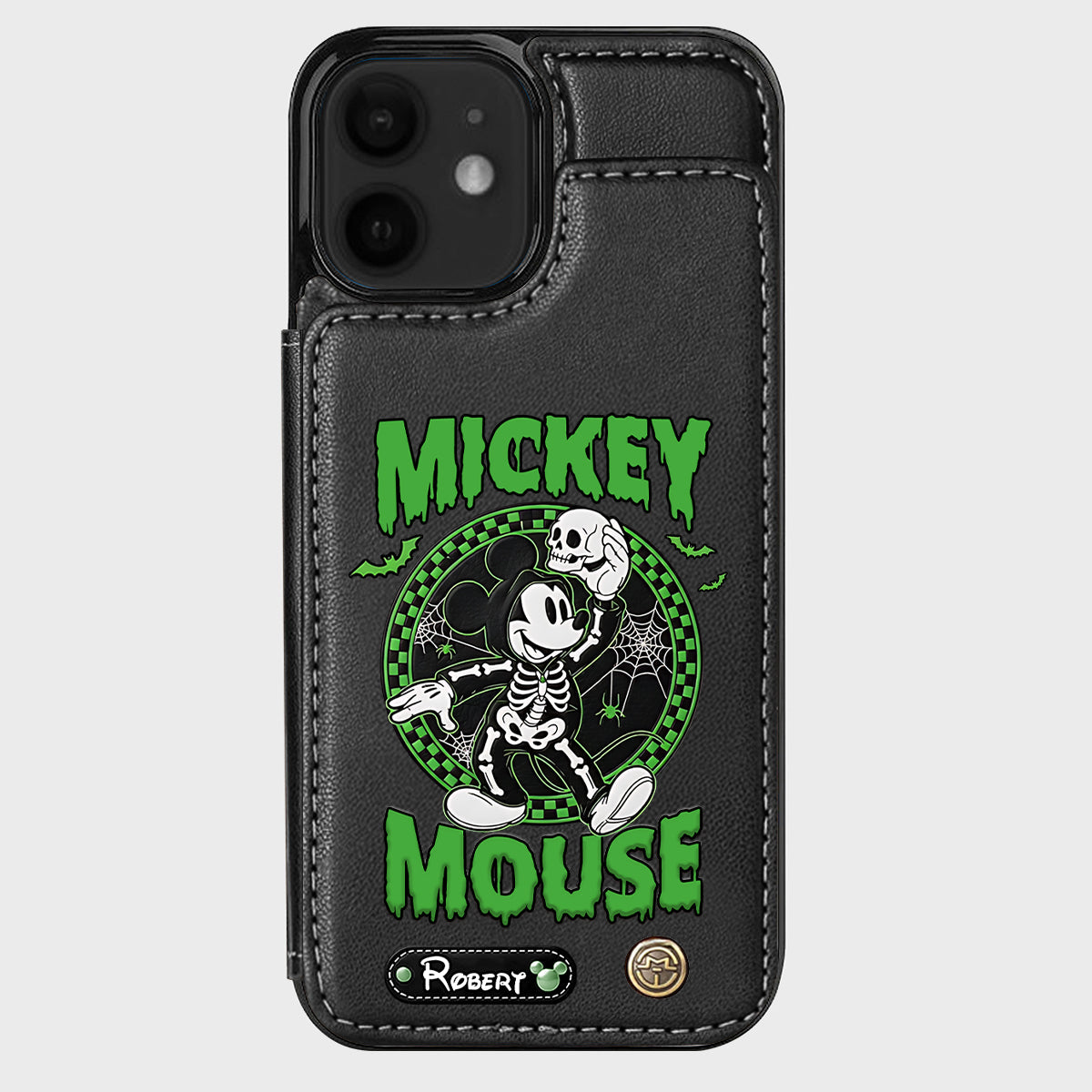 No So Scary Party - Personalized Mouse Wallet Phone Case
