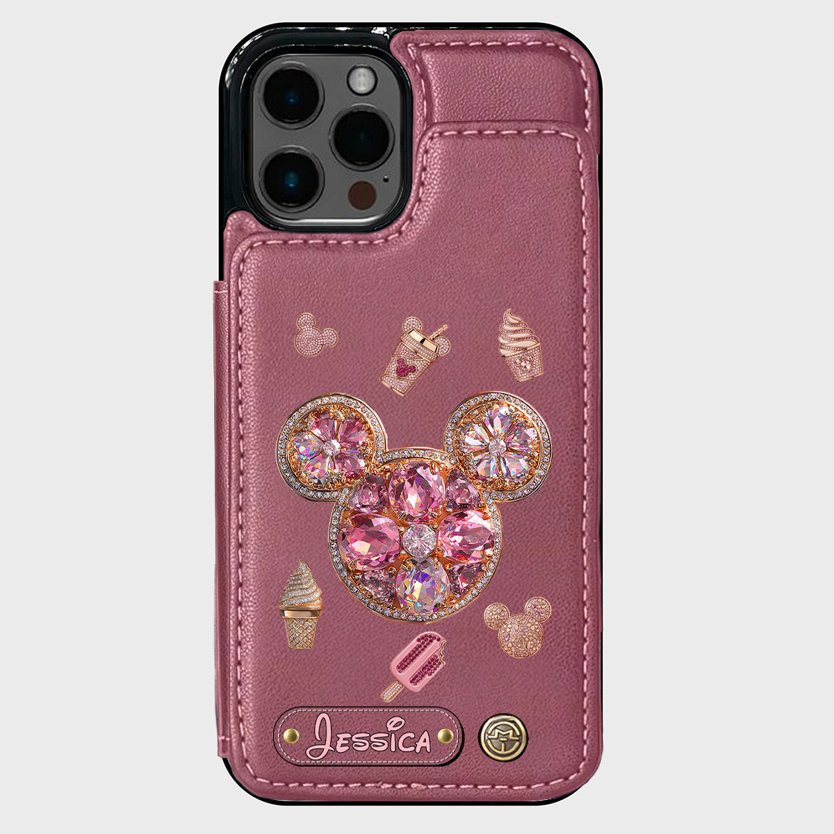 Magical Moments - Personalized Mouse Wallet Phone Case