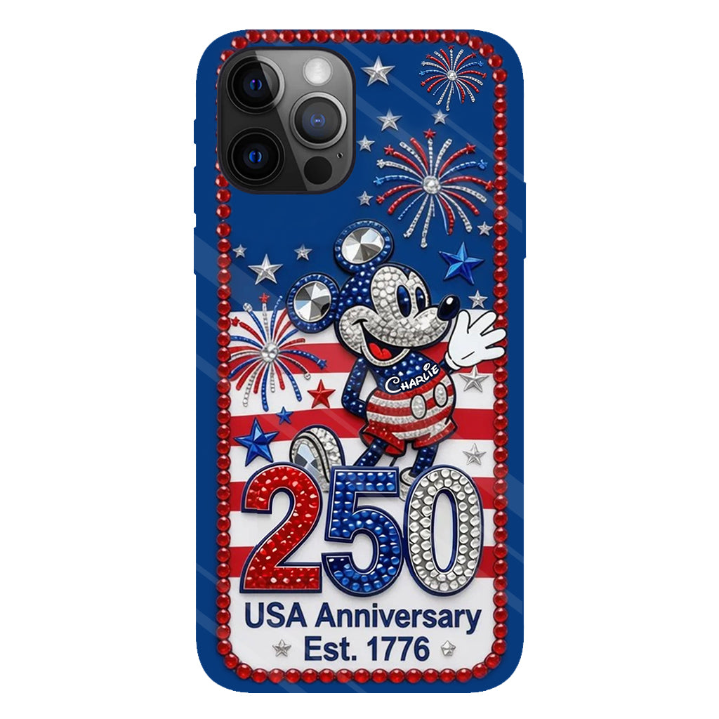 250 Anniversary - Personalized Mouse Full Print Phone Case
