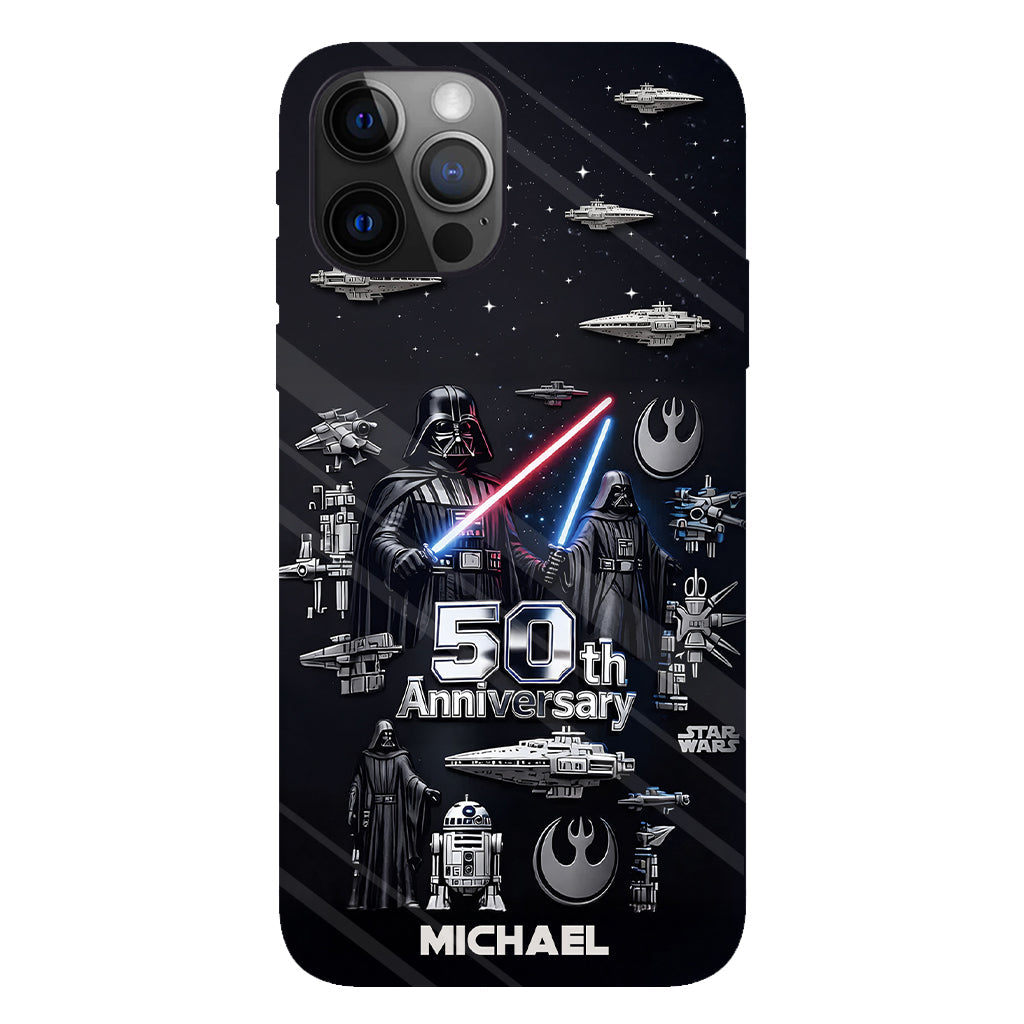 Wonder Stars - Personalized The Force Full Print Phone Case