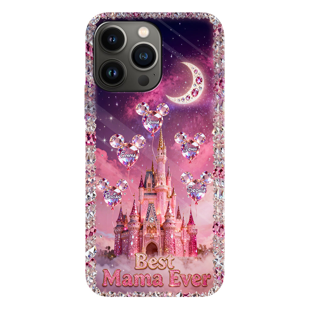 Disney Mama - Personalized Dream Trip Clear Phone Case
