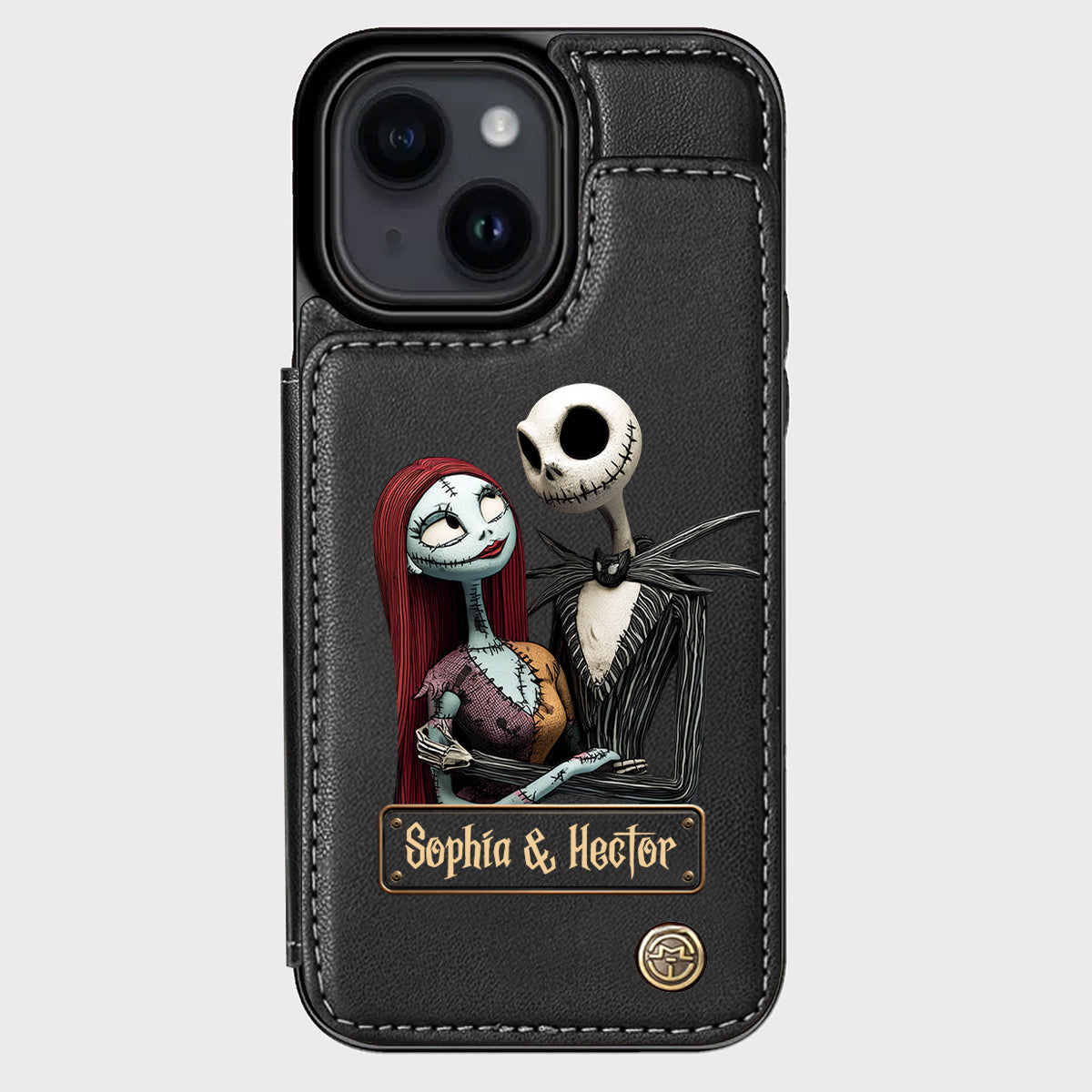 Nightmare Couple - Personalized Nightmare Wallet Phone Case