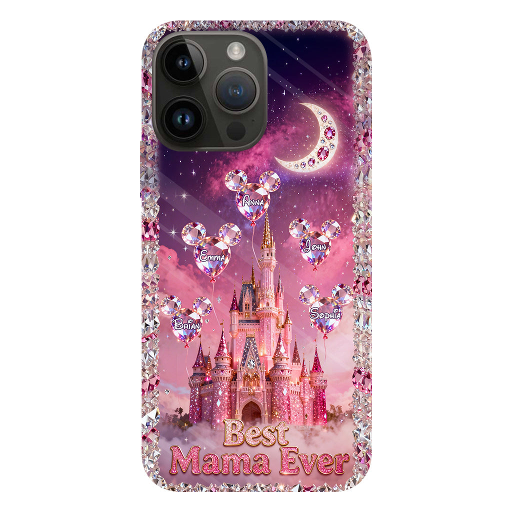Disney Mama - Personalized Dream Trip Clear Phone Case