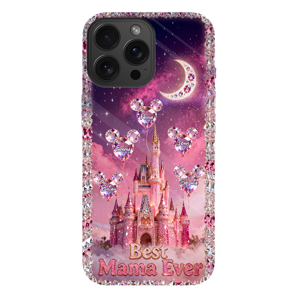 Disney Mama - Personalized Dream Trip Clear Phone Case