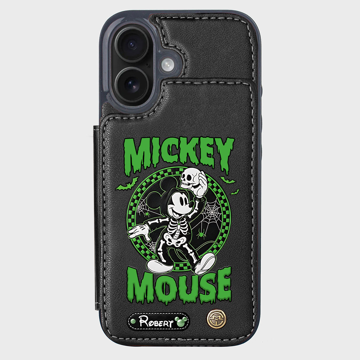 No So Scary Party - Personalized Mouse Wallet Phone Case