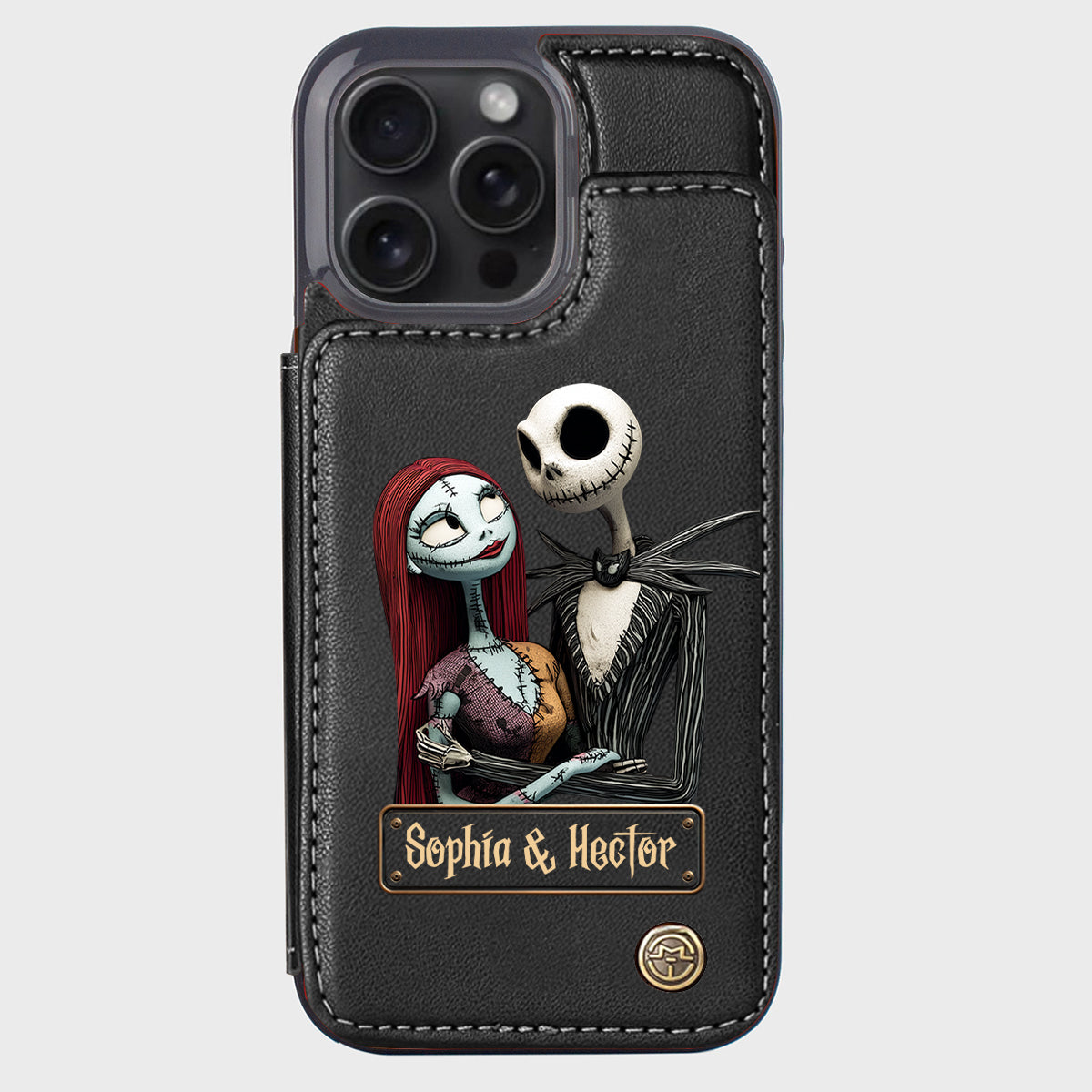 Nightmare Couple - Personalized Nightmare Wallet Phone Case