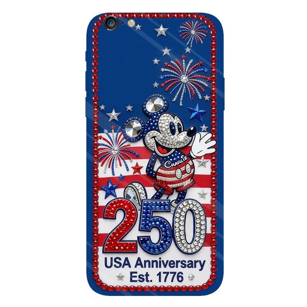 250 Anniversary - Personalized Mouse Full Print Phone Case