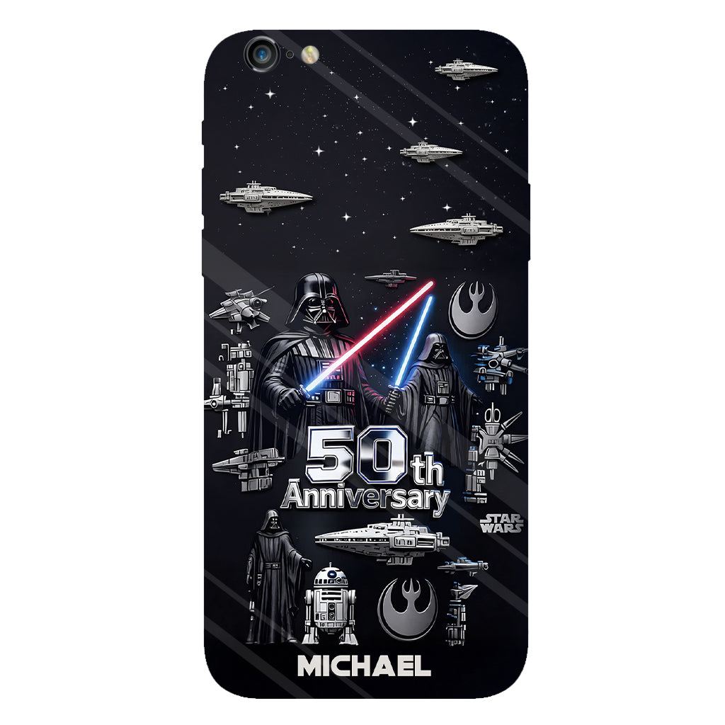 Wonder Stars - Personalized The Force Full Print Phone Case