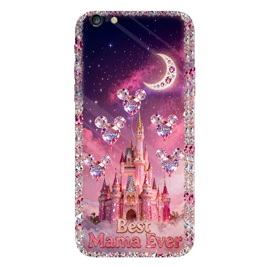 Disney Mama - Personalized Dream Trip Clear Phone Case
