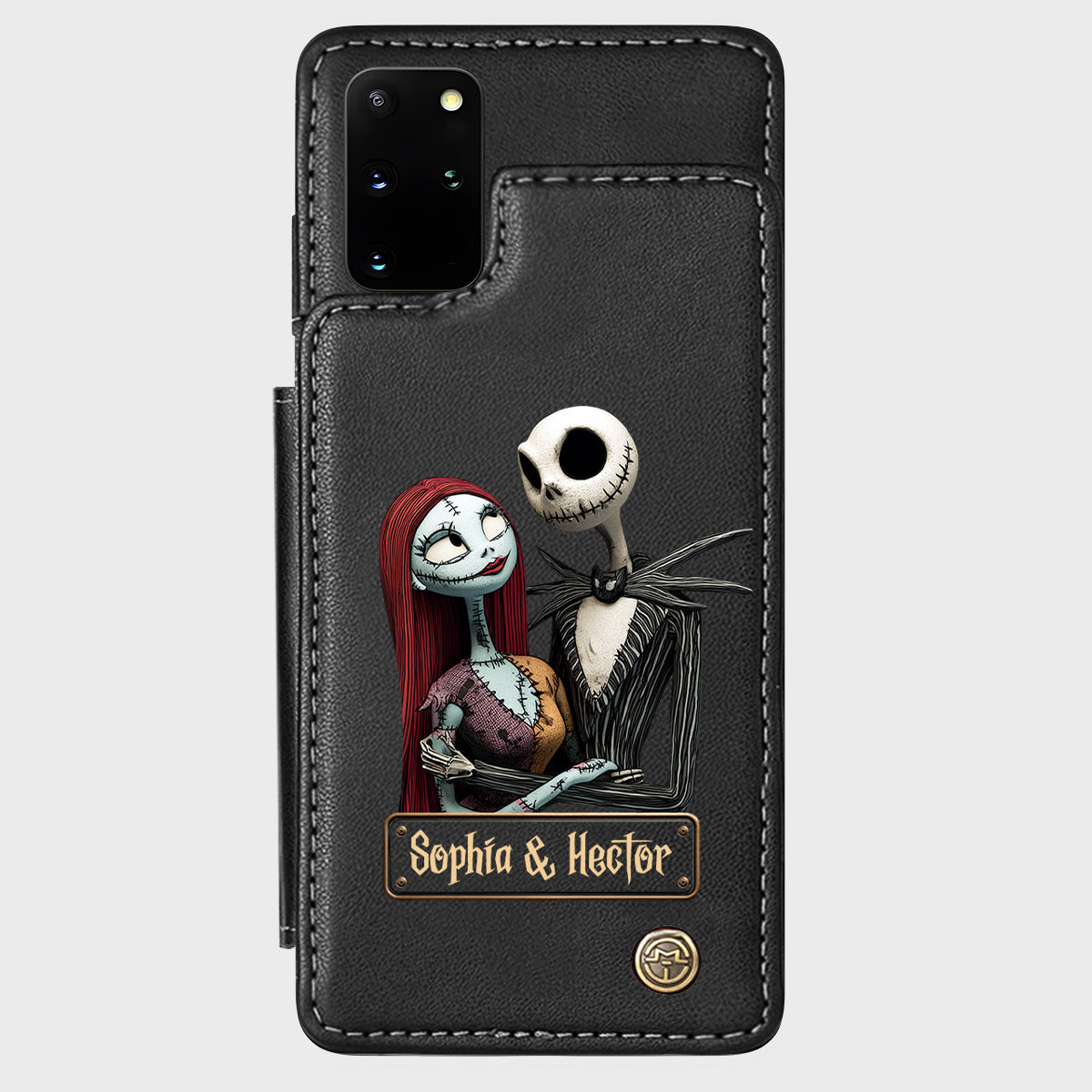 Nightmare Couple - Personalized Nightmare Wallet Phone Case