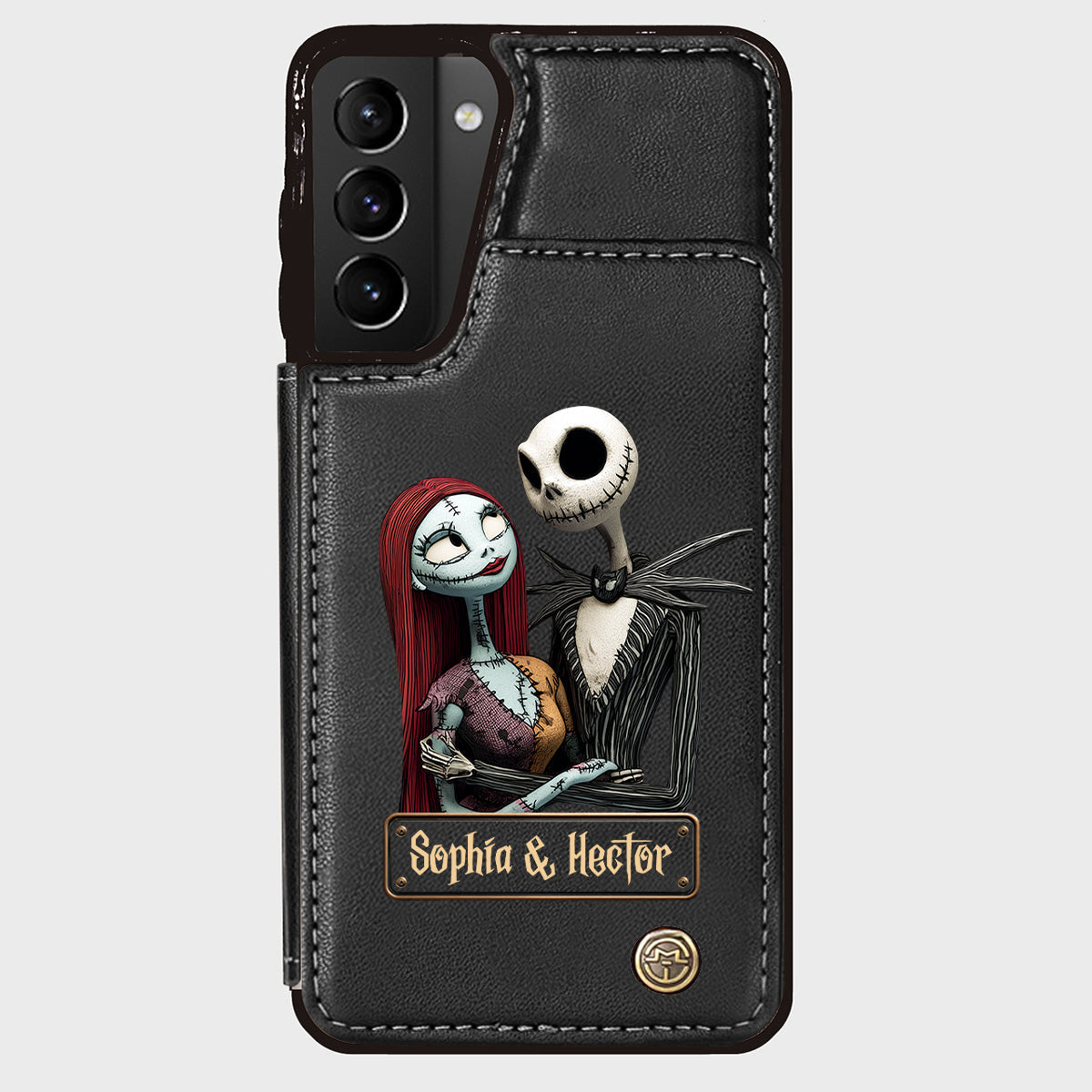 Nightmare Couple - Personalized Nightmare Wallet Phone Case