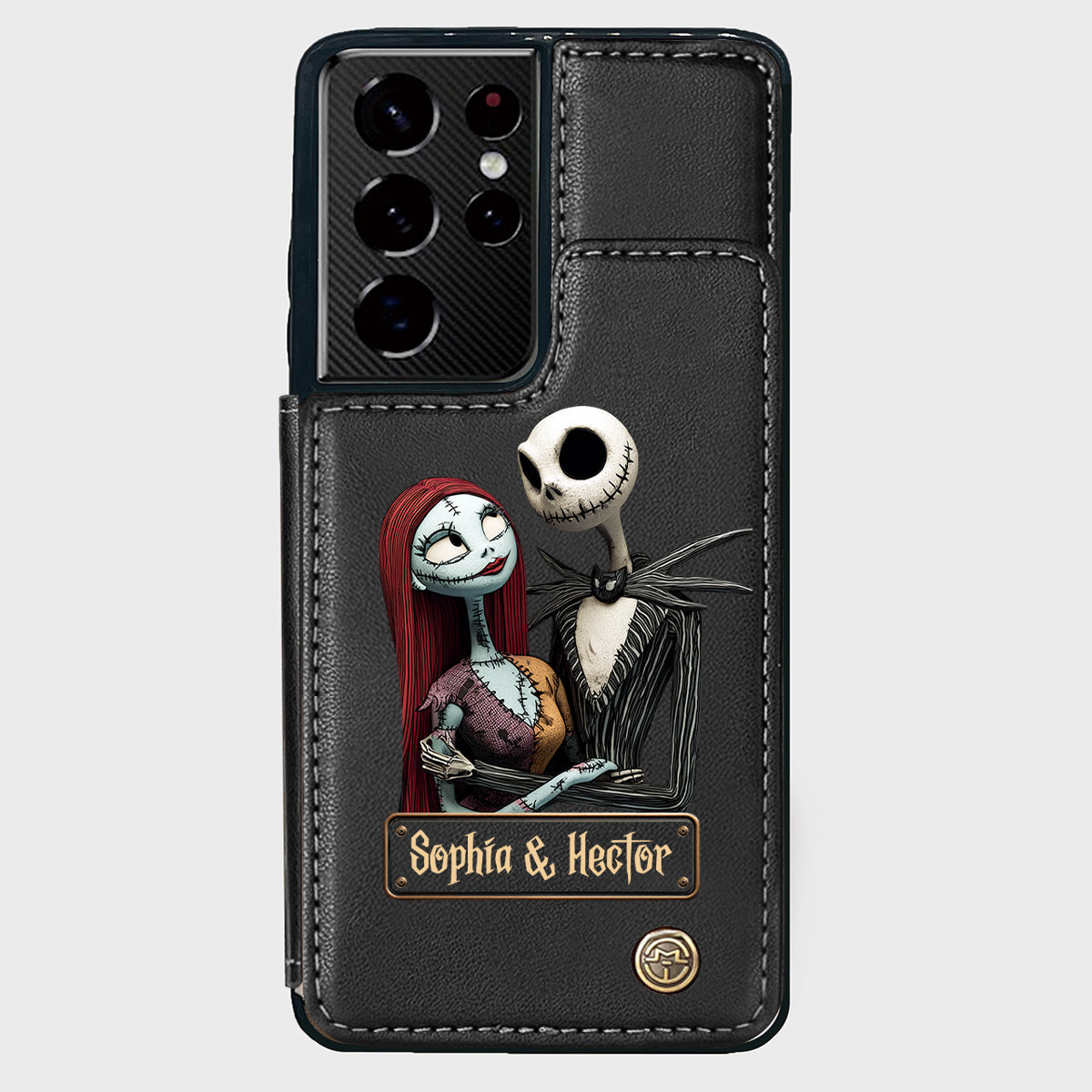 Nightmare Couple - Personalized Nightmare Wallet Phone Case
