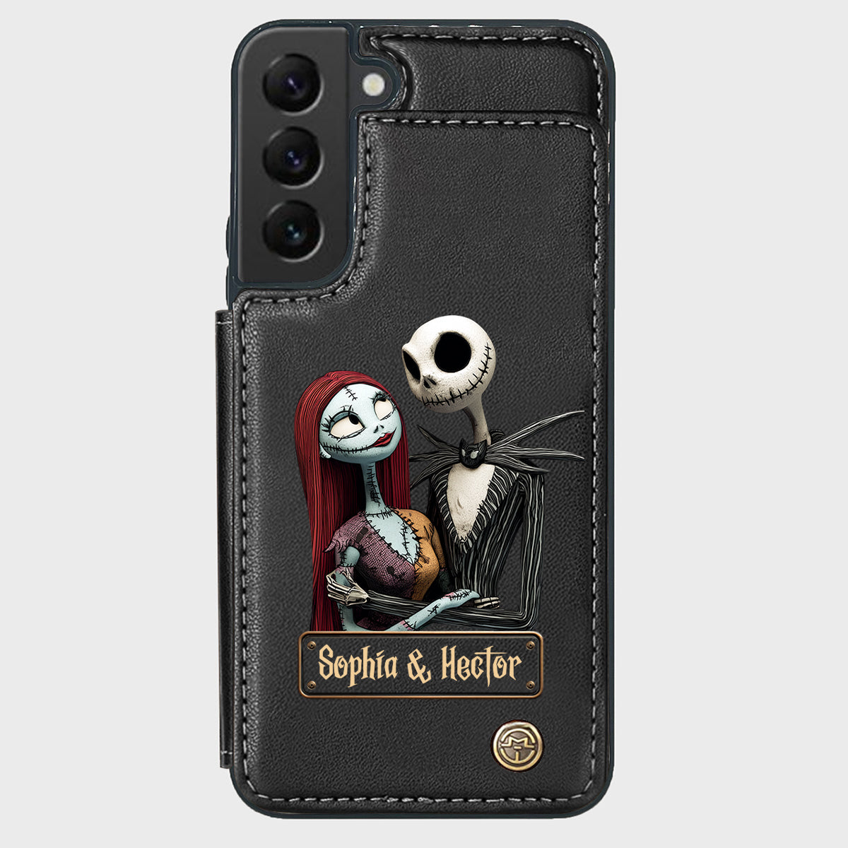 Nightmare Couple - Personalized Nightmare Wallet Phone Case