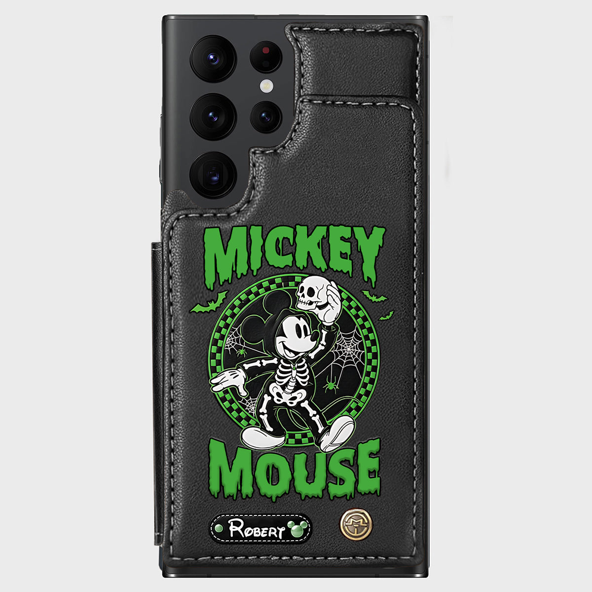 No So Scary Party - Personalized Mouse Wallet Phone Case