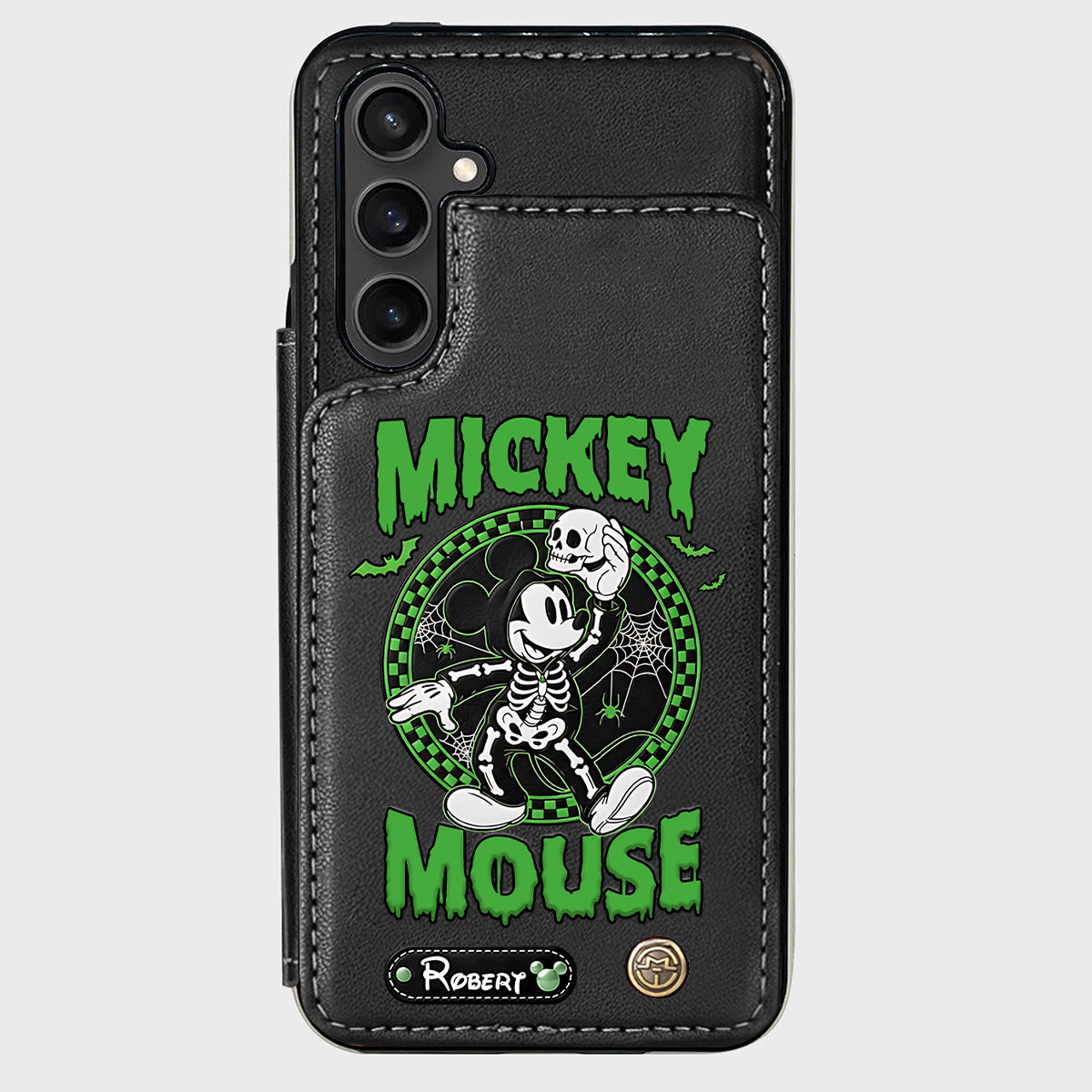 No So Scary Party - Personalized Mouse Wallet Phone Case